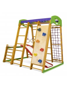  Options: Slide platform + climbing wall
