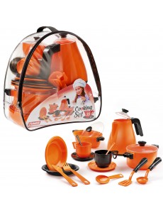  Set: Kuhinja oranžna 39 kos