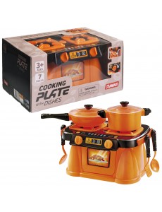  Set: Kuhinjska plošča oranžna 7 kos